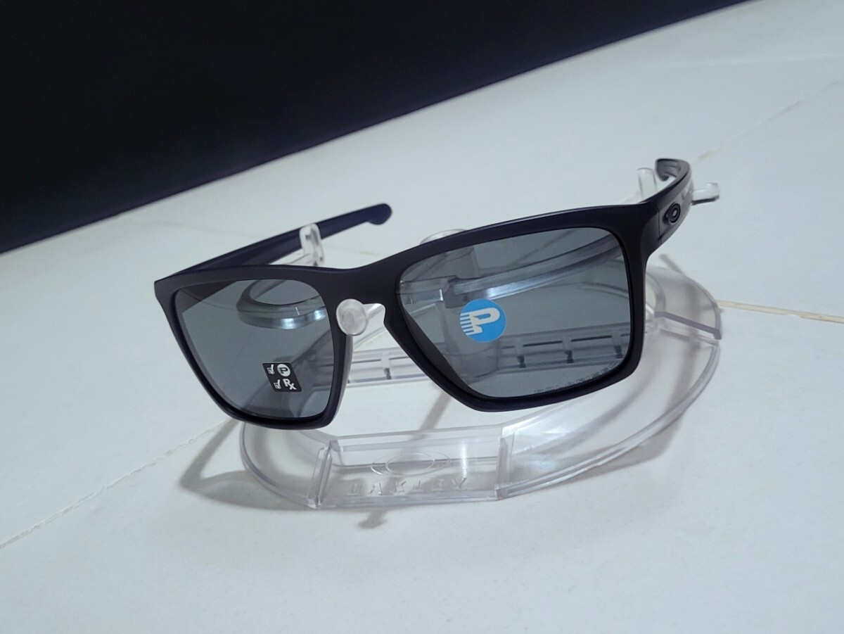 正規品 新品 偏光レンズ OAKLEY SLIVER XL オークリー スリバー GREY POLARIZED グレー ポラライズド MATTE BLACK サングラス OO9341-0157_画像7