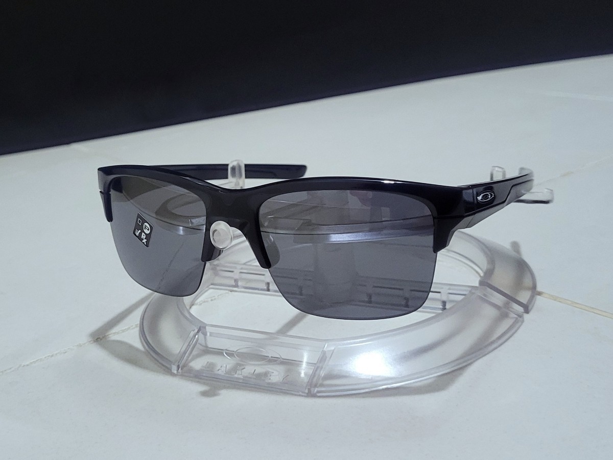 正規品 新品 OAKLEY THINLINK オークリー シンリンク POLISHED BLACK IRIDIUM ポリッシュド ブラック イリジウム サングラス OO9316-0363