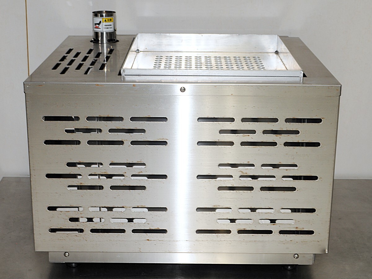 サニア工業 焼き芋機 単相100V 510×500×410 石 POP付き 厨房 サニア工業 焼き芋機 単相100V 510×500×410 石 POP付き 厨房
