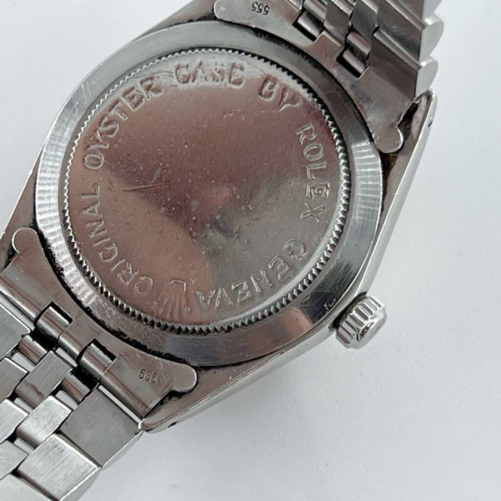 K4 【稼働品】チューダー チュードル プリスオイスターデイト AT/自動巻 シャンパン文字盤 メンズ腕時計 シルバーの画像8