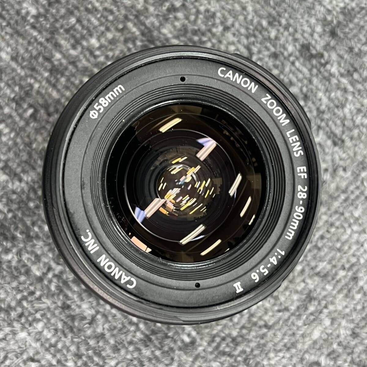 U3 Canon キャノン EOS Kiss Lite EF 28-90mm 1:4-5.6|1+レンズキャノン EF 90-300mm 1:4.5-5.6 通電確認済み デジタルカメラ の画像6