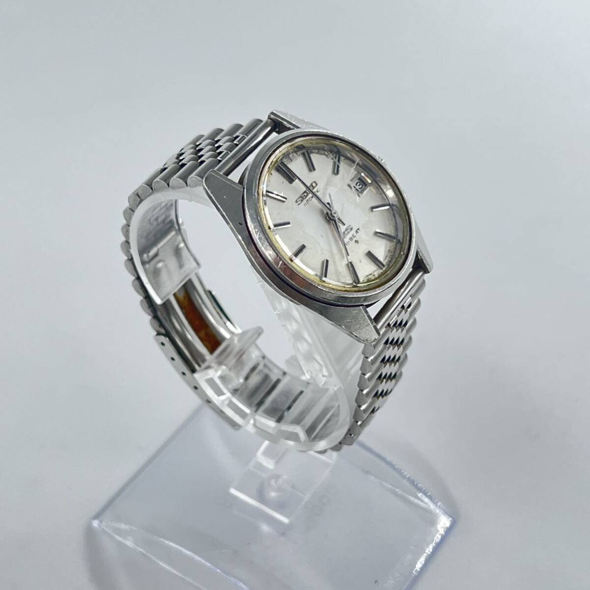 K3 SEIKO セイコーKS HI-BEAT シルバー系文字盤ホワイト系 ヴィンテージ ブランドウォッチ 5625 - 7000_画像5