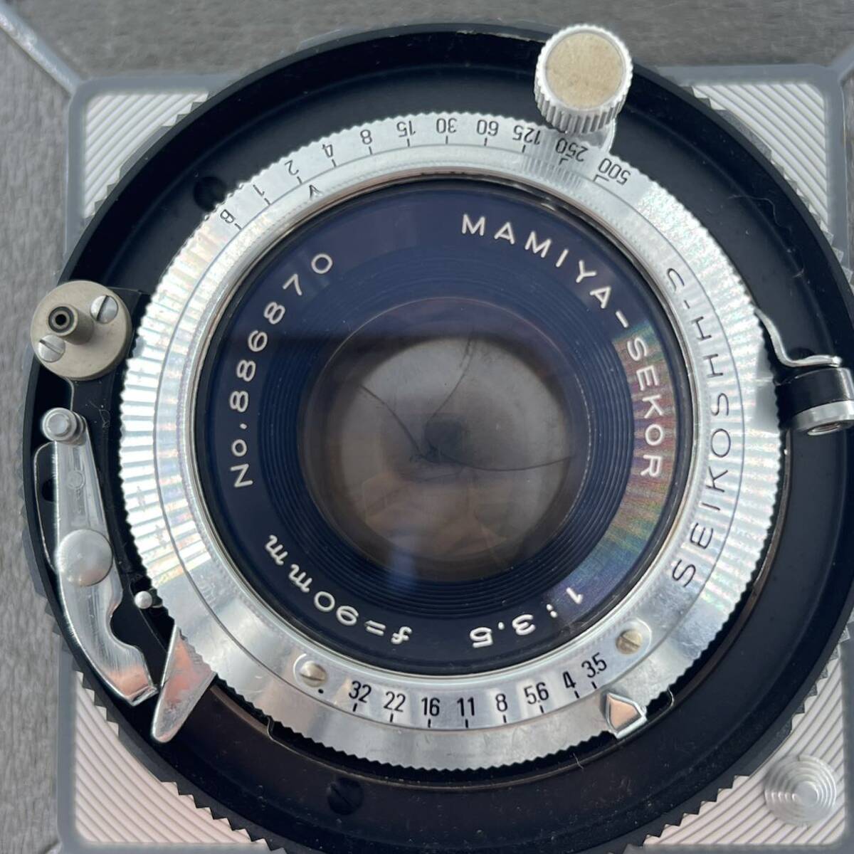 G4j Mamiya マミヤ 中判カメラ レンズ MAMIYA-SEKOR 1:3.5 f=90mm 6×9 フィルムカメラ の画像3