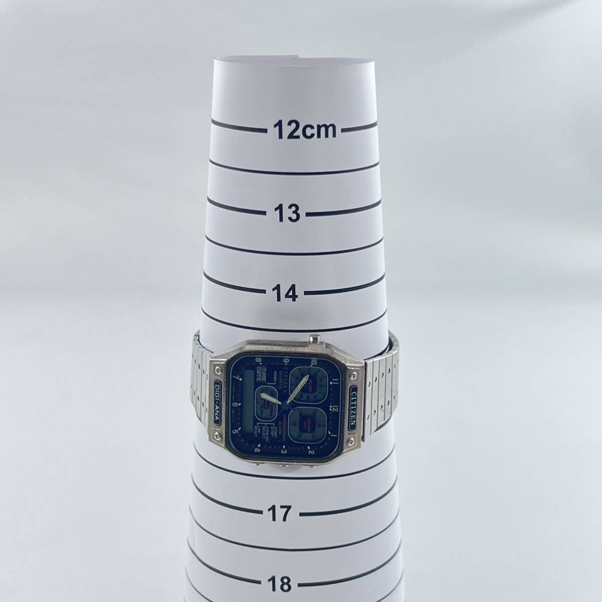G4 CITIZEN シチズン 腕時計 DIGI-ANA デジアナ スクエア メンズ時計の画像5