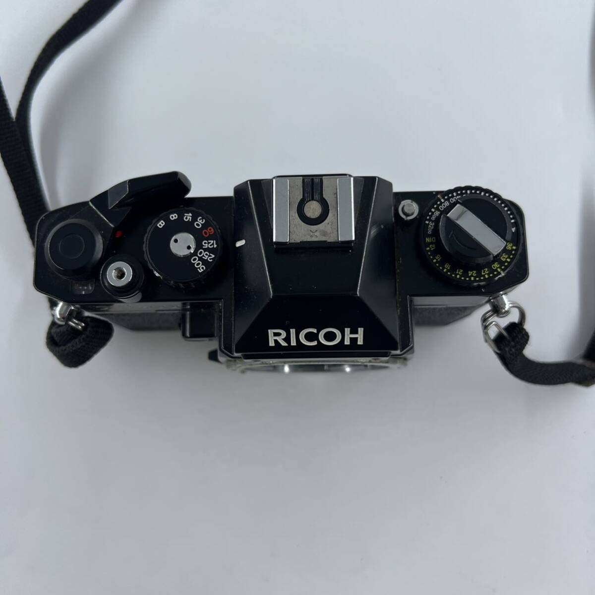 U4 RICOH リコー XR500 RIKENON 1:2 50mm MC SKYLIGHT 1B 52mm フィルムカメラ カメラ シャッター音OK _画像4