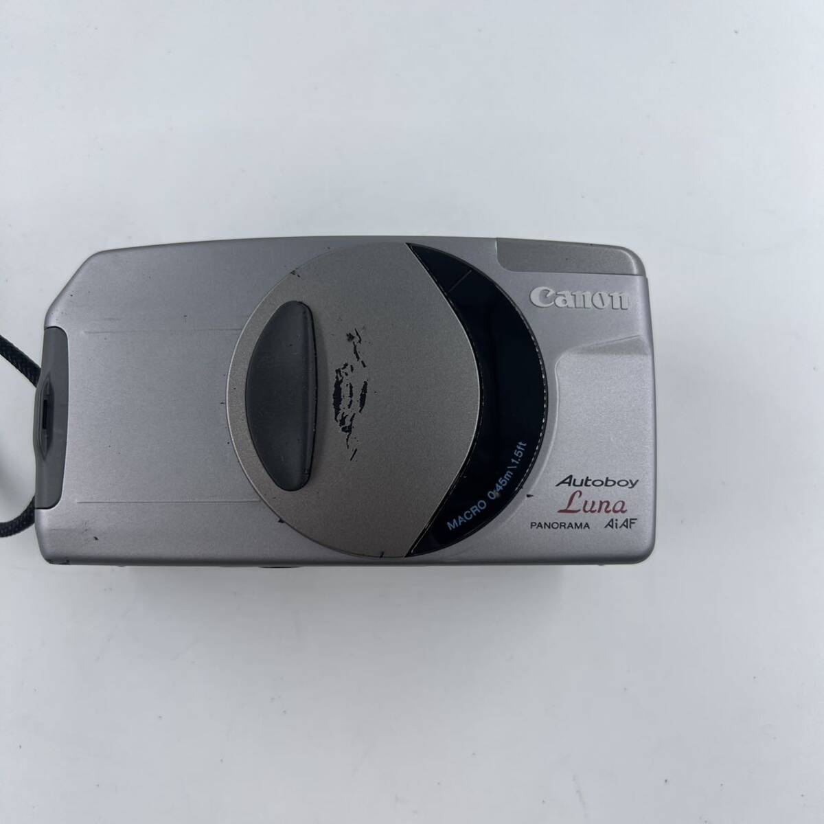 K4 Canon キヤノン Autoboy Luna PANORAMA AiAF 0.45ml \1.51ft 28-70mm 通電確認済み シャッター音確認済み フィルムカメラ の画像2