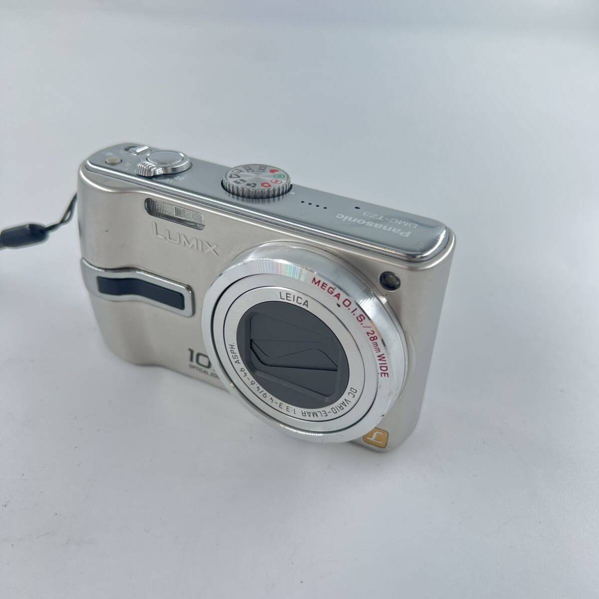 K4 LUMIX 10x 1:3.3-4.9/4.6 バッテリー付き コンパクトデジタルカメラ コンパクト デジカメ デジタルカメラ シルバーの画像1