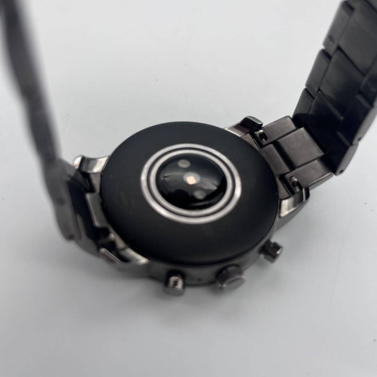1円〜 スマートウォッチ FOSSIL フォッシル 腕時計 ブラック デジタル 付属品あり 動作確認済みの画像6