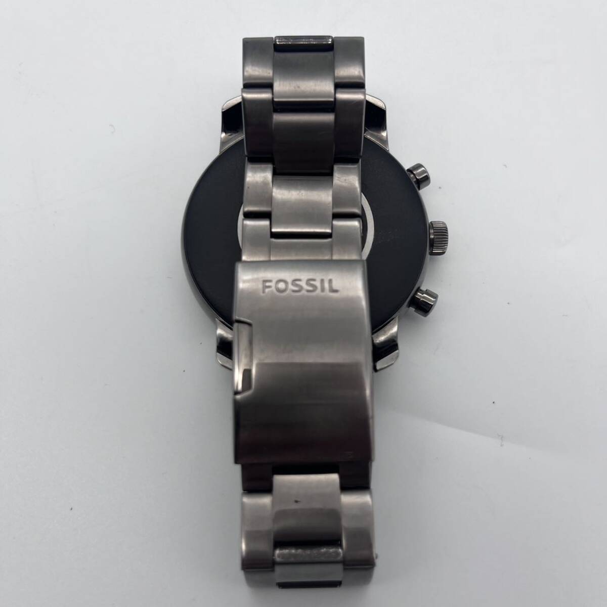 1円〜 スマートウォッチ FOSSIL フォッシル 腕時計 ブラック デジタル 付属品あり 動作確認済みの画像5