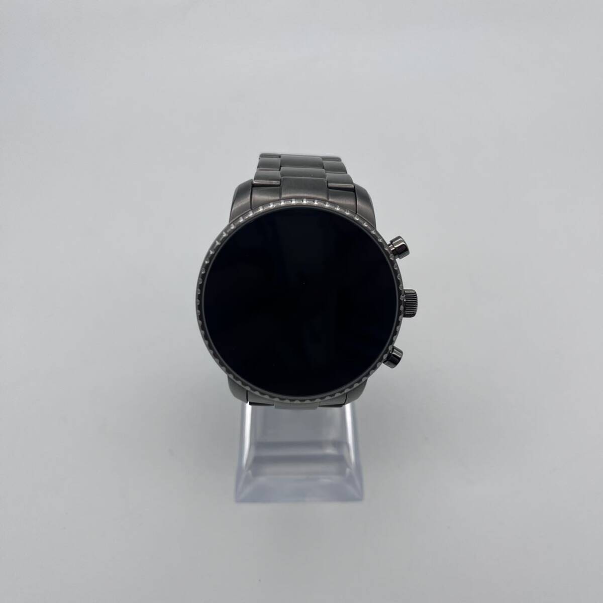 1円〜 スマートウォッチ FOSSIL フォッシル 腕時計 ブラック デジタル 付属品あり 動作確認済みの画像2