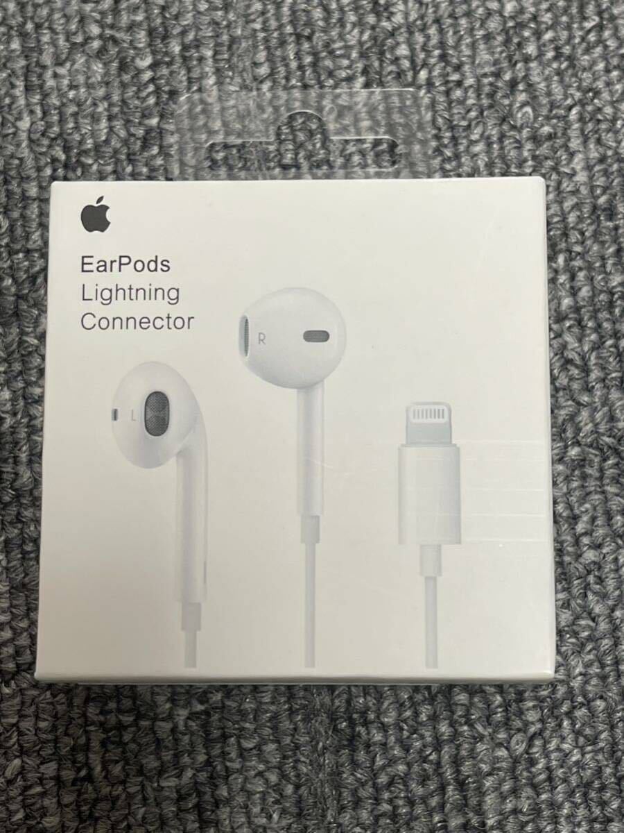 Apple EarPods with Lightning Connector純正　すぐ発送可能　発送無料_画像1