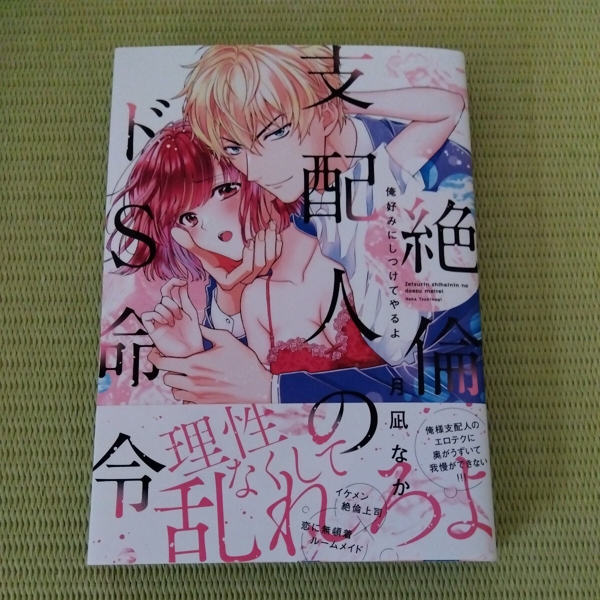 ４月新刊■月凪なか■絶倫支配人のドＳ命令　俺好みにしつけてやるよ■ _画像1