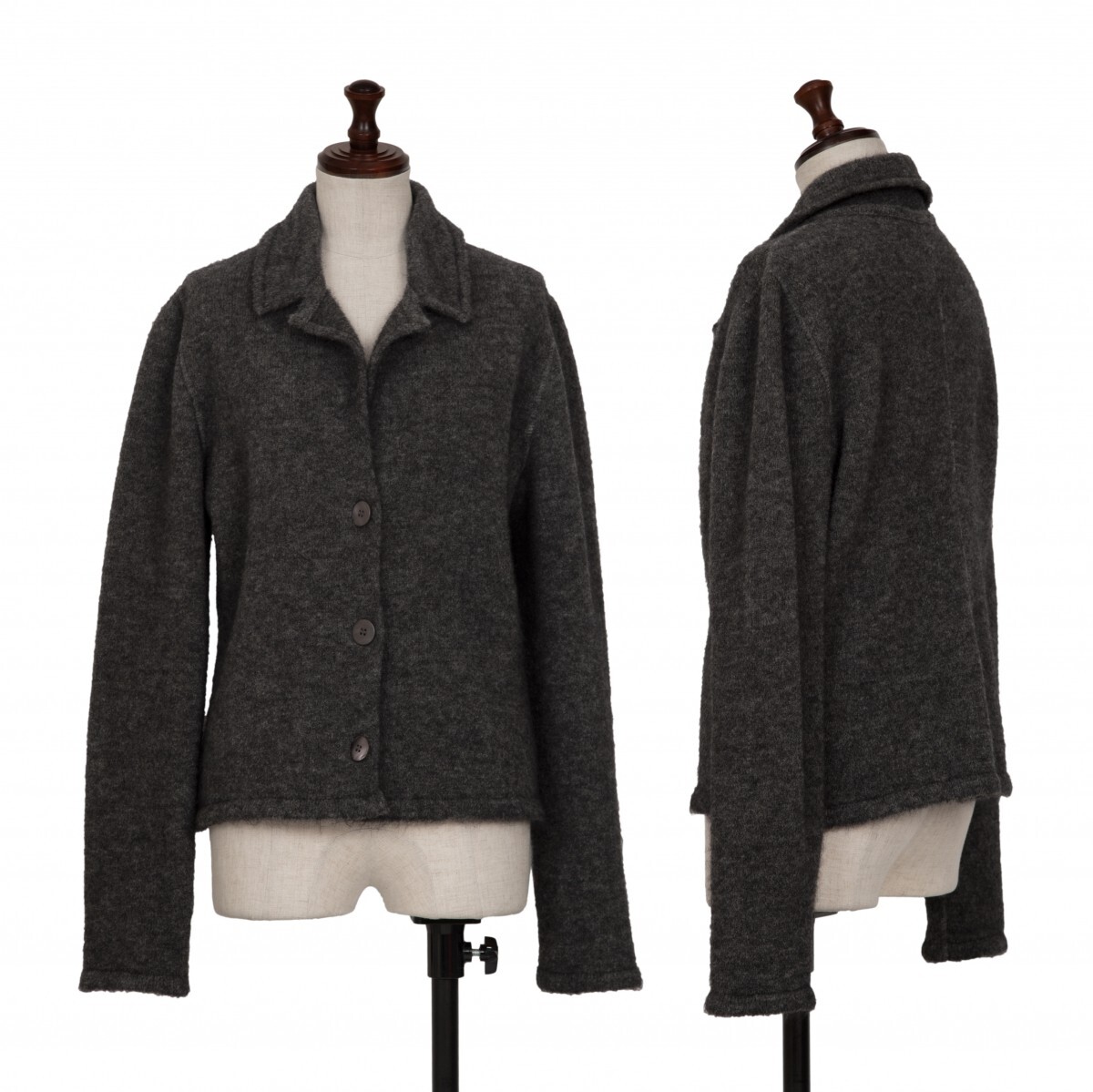  Max Mara Max Maramoheya. wool knitted jacket gray M