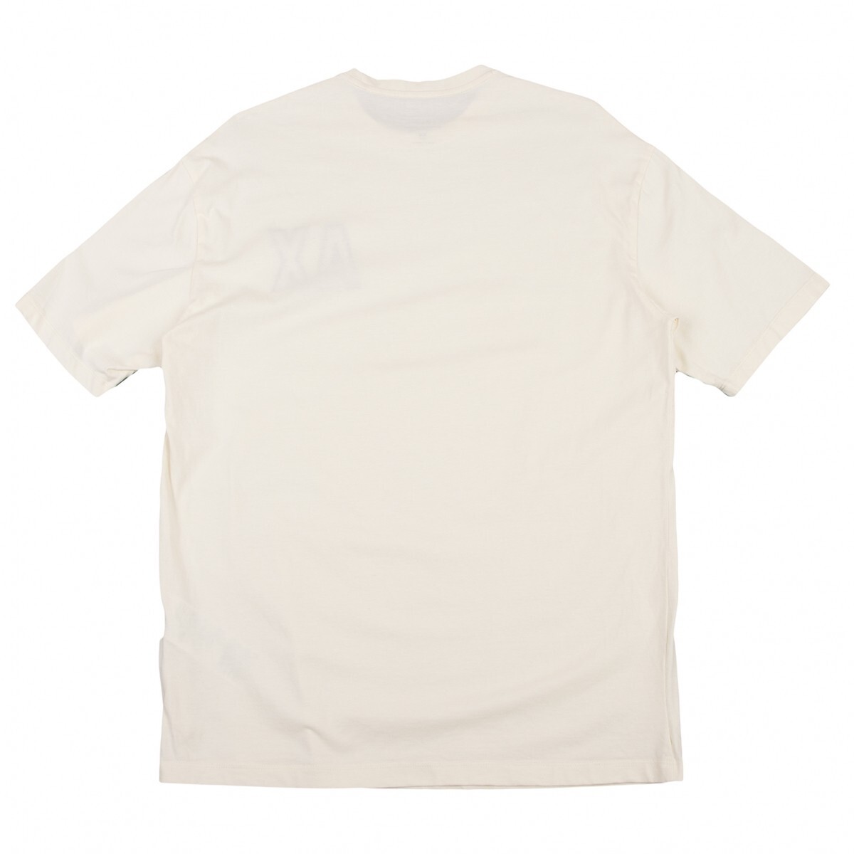 アルマーニ エクスチェンジARMANI EXCHANGE ロゴ刺繍Tシャツ オフホワイト黒XS_画像10