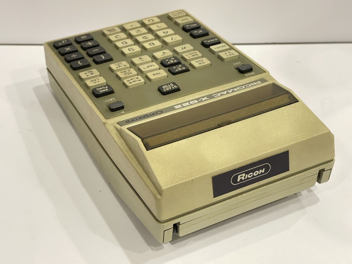 【中古】RICOH リコー 関数電卓機 RICOMAC X-822 リコマック【2424040013963】の画像4