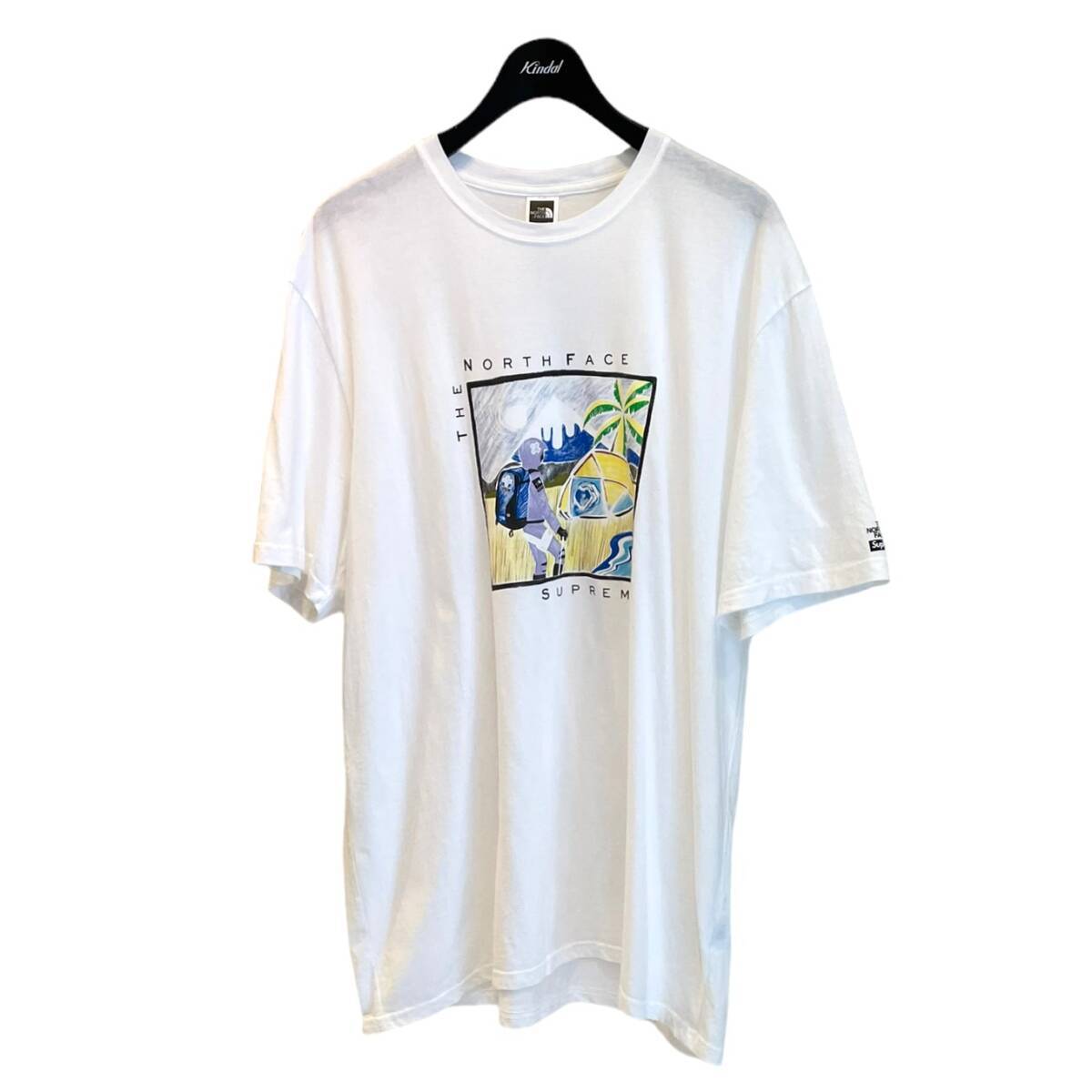 Supreme×THE NORTH FACE Sketch S／S Tee 22ss サイズ：XL / 8068000104830_画像1