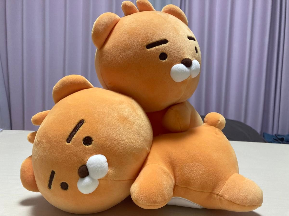 カカオフレンズ ライアン ぬいぐるみ2個セット|Yahoo!フリマ カカオフレンズ ライアン ぬいぐるみ2個セット|Yahoo!フリマ