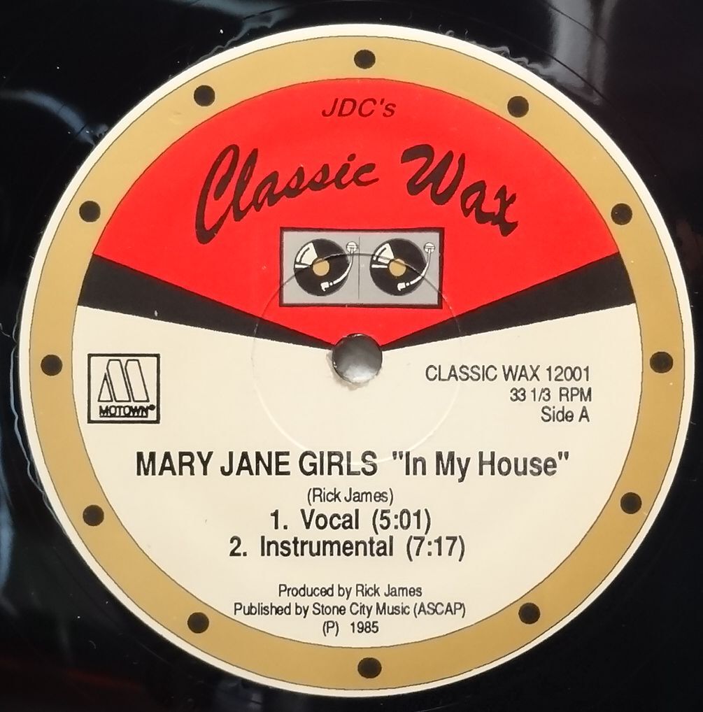 【Mary Jane Girls / Rick James In My House / Superfreak / Candyman】 [♪RQ]　(R6/4)_画像1