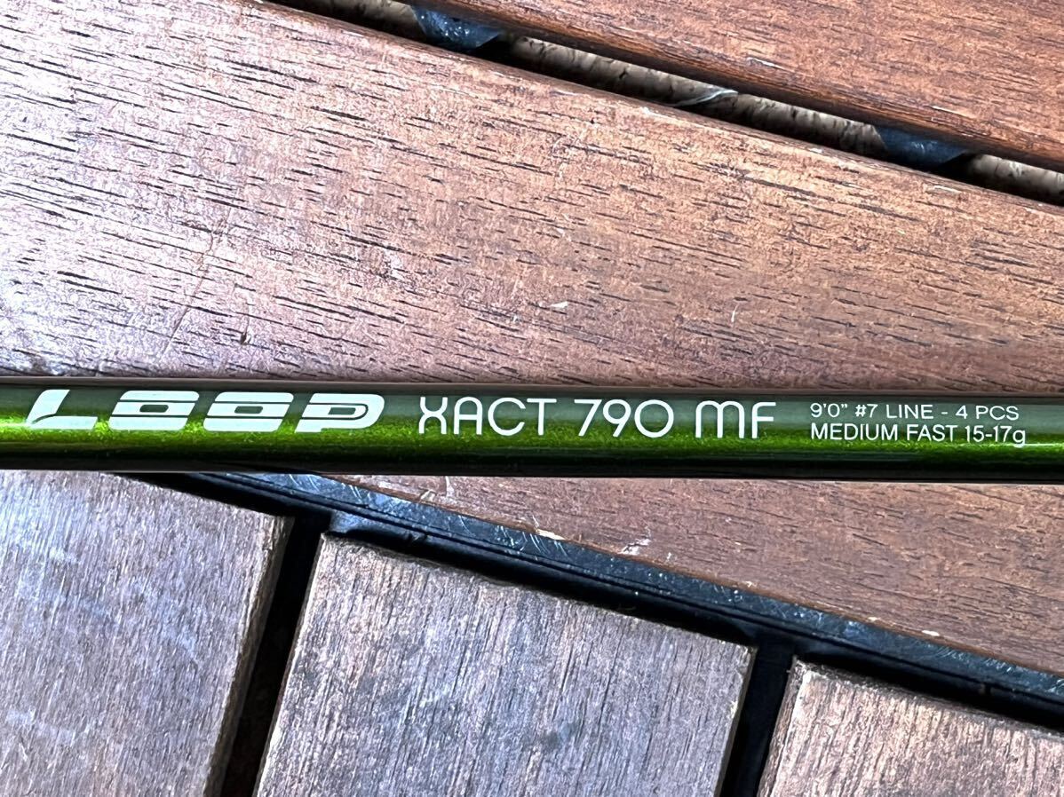 LOOP XACT ループ イグザクト 790-4 MF 9ft #7、中古良品～美品の画像5