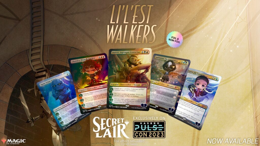 MTG Secret Lair Li'lest Walkers Foil Edtion 新品未開封 日本未発売 Lilest Lil est ler