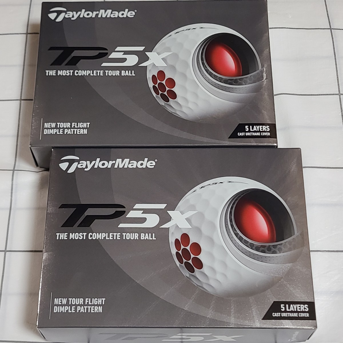 TaylorMade テーラーメイド TP5 x ホワイト 2021年モデル 2ダース_画像1