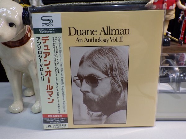 ☆3｜新品同様Like NEW!!★SHM-CD（2-SET）/ 紙ジャケット / w/OBI / 初回生産限定盤★DUANE ALLMAN デュアンオールマン／AN ANTHOLOGY 1&2の画像6