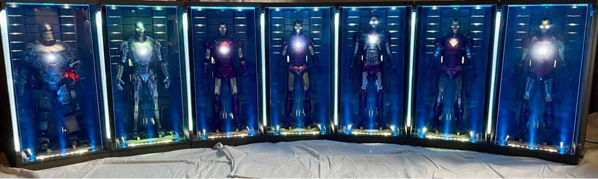 HotToys ホットトイズ　Ironman Mk.Ⅶ アイアンマン　マーク７　ホール・オブ・アーマー×1セット