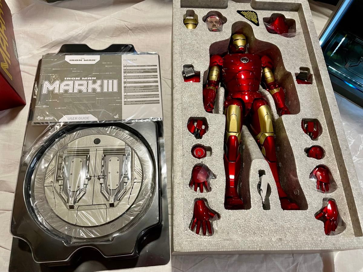 ホットトイズ　Ironman Mk.Ⅲ  DIECAST アイアンマン　マーク3　ダイキャスト版ホール・オブ・アーマー1個セット