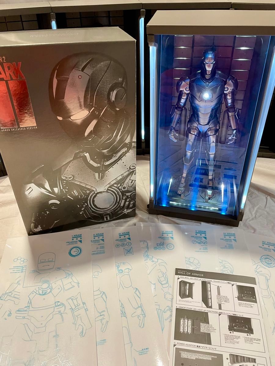 HotToysホットトイズIronman Mk Ⅱアイアンマン マーク2 HotToysホットトイズIronman Mk Ⅱアイアンマン マーク2