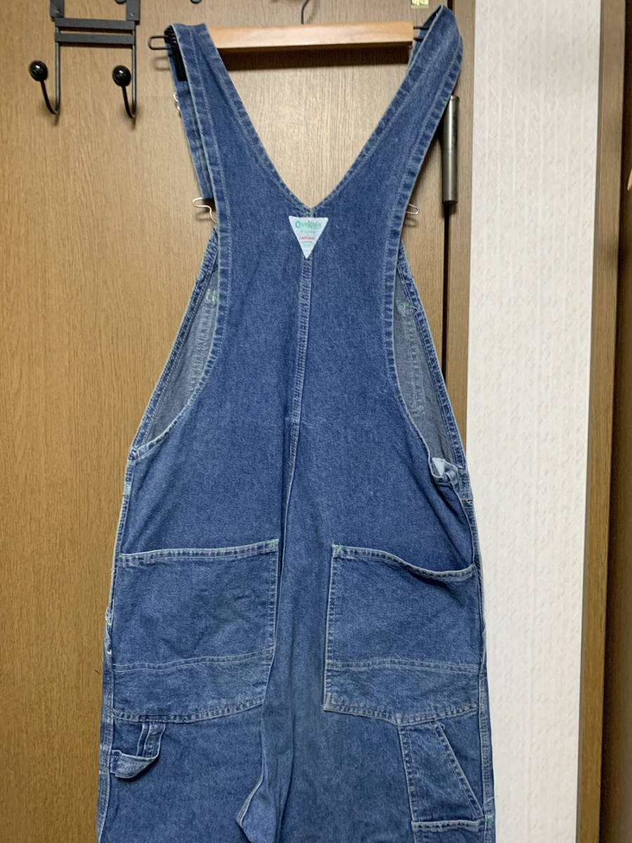 W34 OshKosh B’Gosh USA｜オシュコシュ ビゴッシュ オーバーオール 米国製80~90's ヴィンテージ_画像4