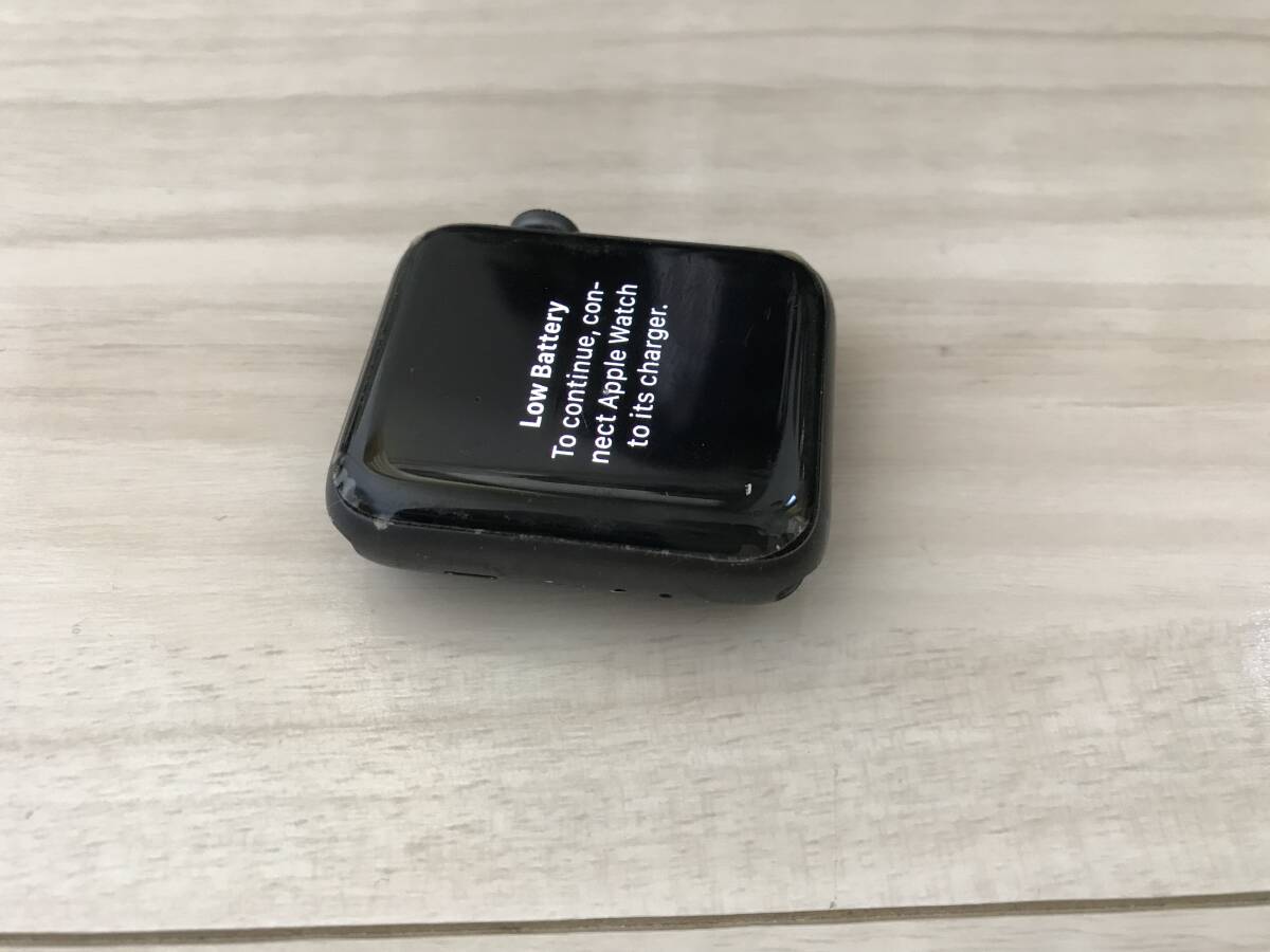 【格安スタート】Apple Watch Series3 アルミニウム GPSセルラー LTE42mm 本体+純正バンド 使用感ありの画像3