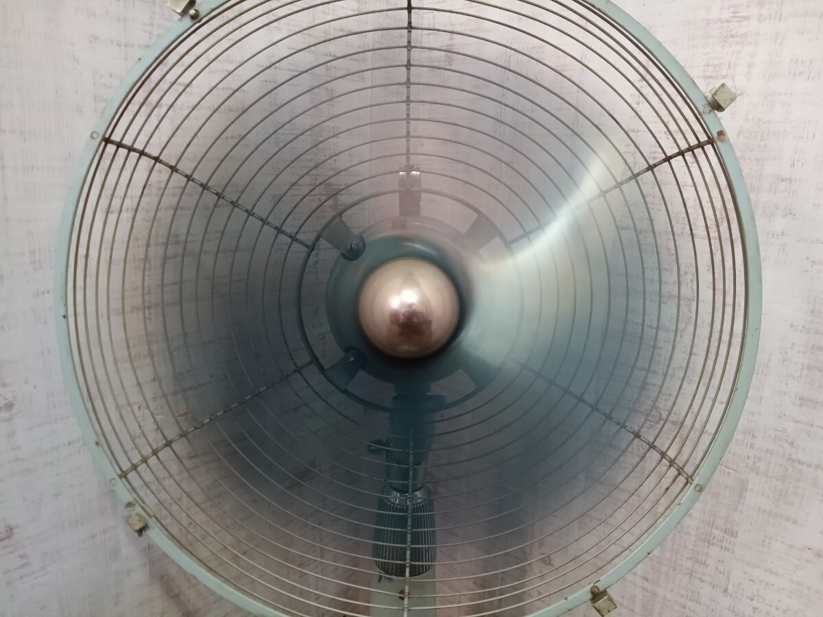 必見!! 希少 FUJI DENKI 富士電機 SILENT FAN FAS 3059 扇風機 レトロ扇風機 サイレントファン ビンテージ 家電 現状品の画像5