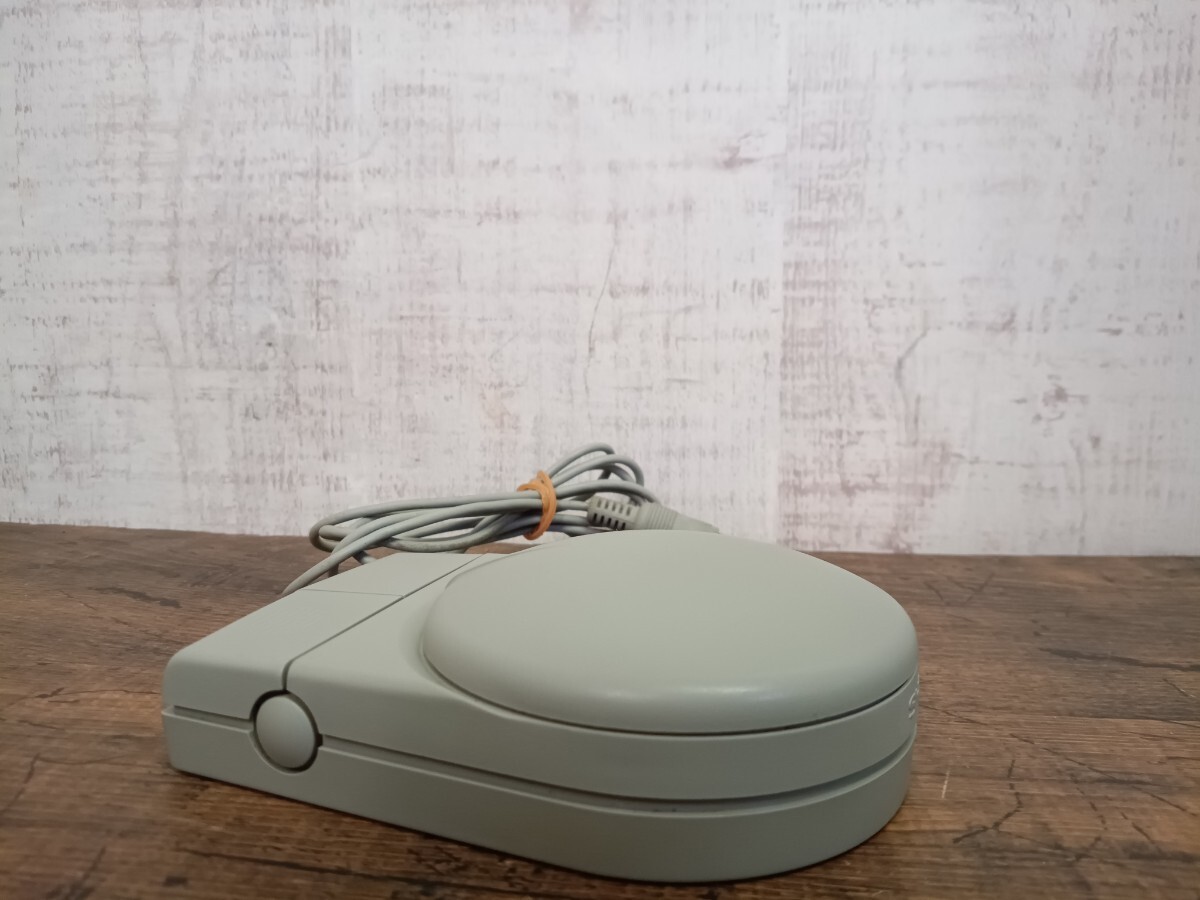  worth seeing!! rare SHARP sharp X68000 Mouse mouse KI-OM0002CE01 retro old model PC personal computer accessory Junk 