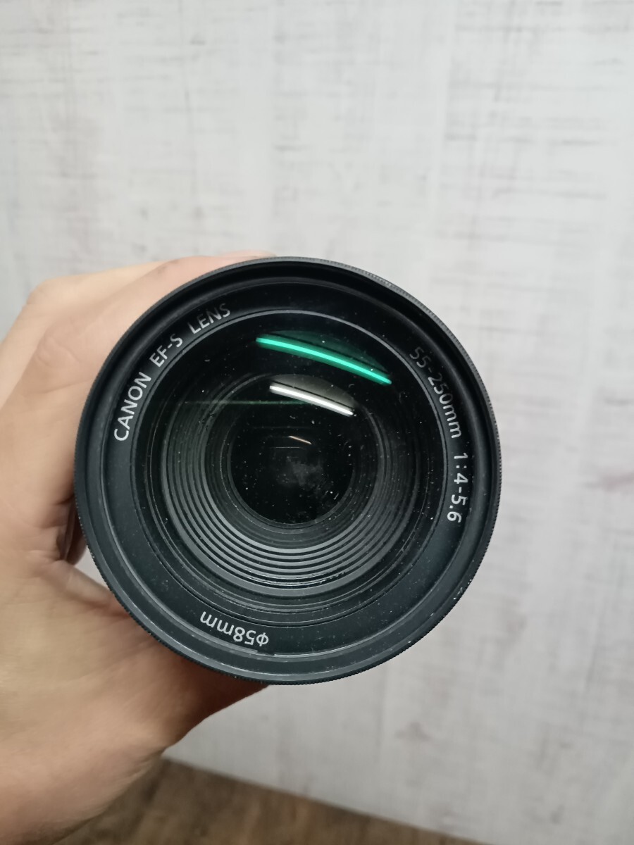 Canon　キャノン　EOS Kiss X3 デジタル一眼レフカメラ　レンズセット　18-55mm 1:3.5-5.6 55-250mm 1:4-5.6 カメラ　ジャンク_画像8