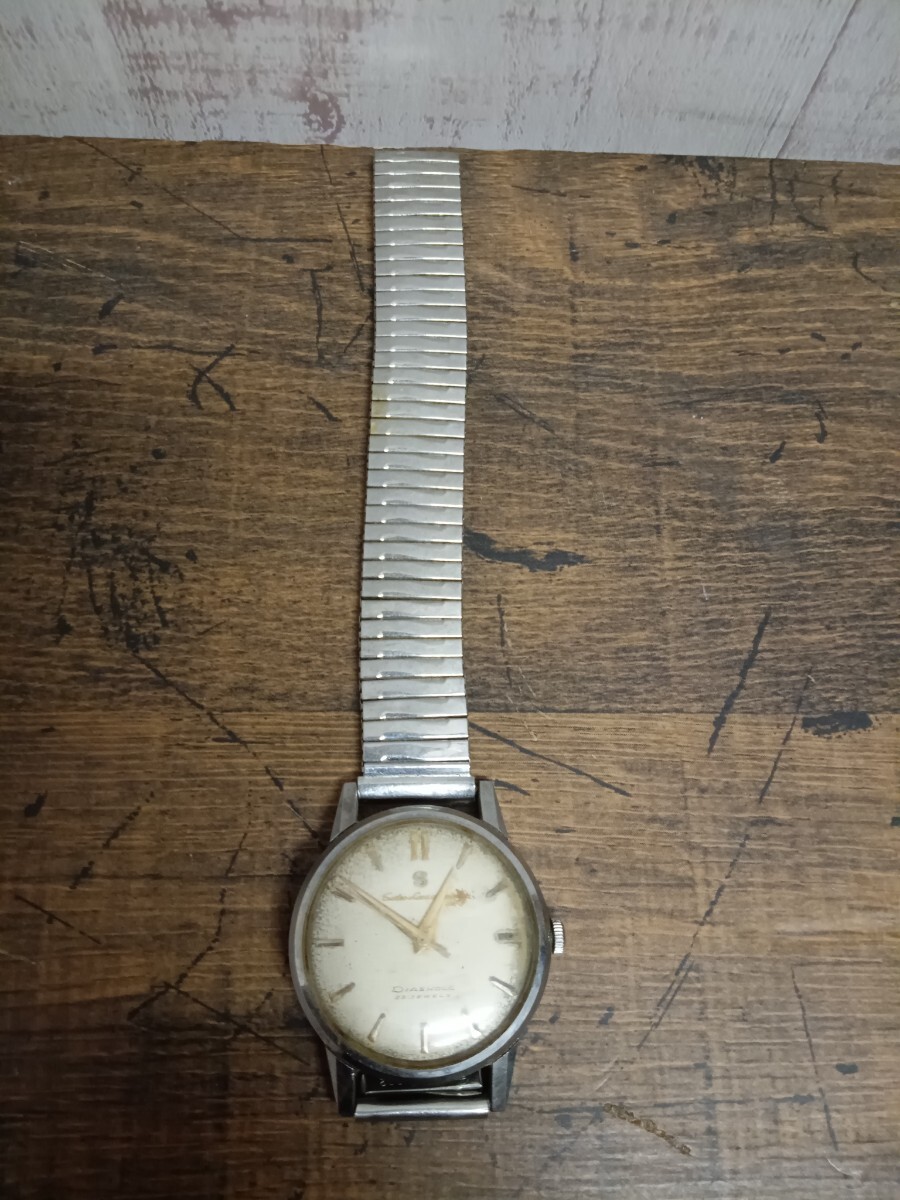 必見!! 希少 SEIKO セイコー 14056 Load Marvdml ロードマーベル Sロゴ 初期型 23石 手巻 時計 ビンテージ ジャンクの画像6