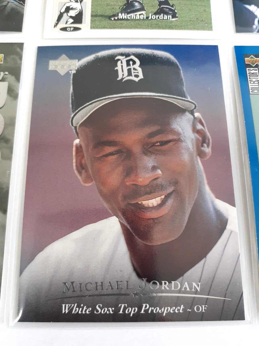 MICHAEL JORDAN マイケルジョーダン MLB時のカード６枚セット ROOKIE RC ルーキーの画像3