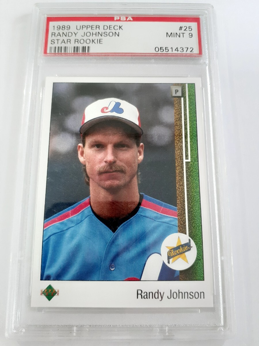 【グレーディング PSA９MINT】1989 UPPER DECK ランディ・ジョンソン RANDY JOHNSON【ルーキーカード】RC ROOKIEの画像1