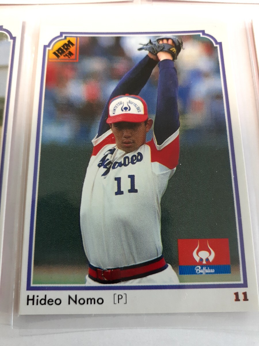 91BBM 野茂英雄 Hideo NOMO（近鉄）ルーキーカード７枚セット RC_画像2