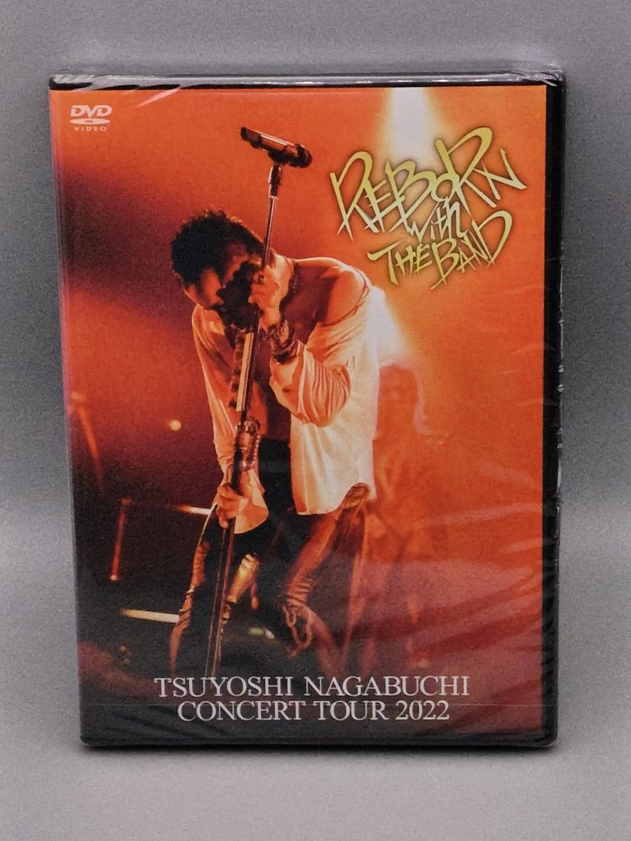 長渕剛　CONCERT TOUR 2022 REBORN with THE BAND　未開封DVD　外付特典非売品ポストカード付属