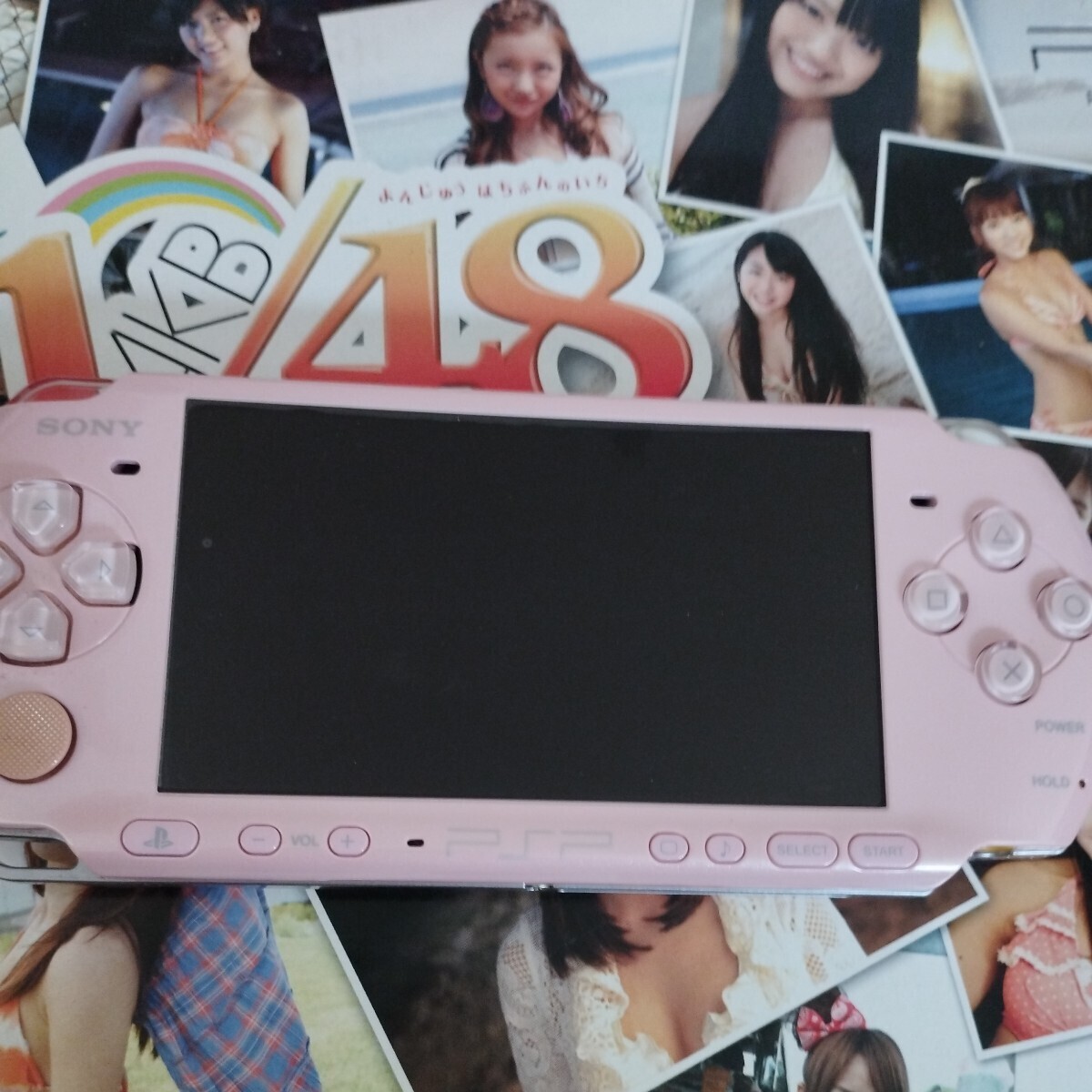 美品 PSP AKB 1/48 アイドルと恋したら プレミアスペシャルパック 初回生産限定版 PSP-3000 本体 超豪華誰得BOX 初回限定生産版 バンダイの画像3