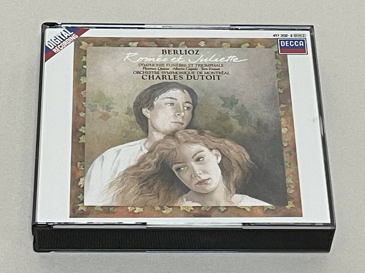 廃盤 2CD◇ベルリオーズ「ロミオとジュリエット」デュトワ◇S25_画像1