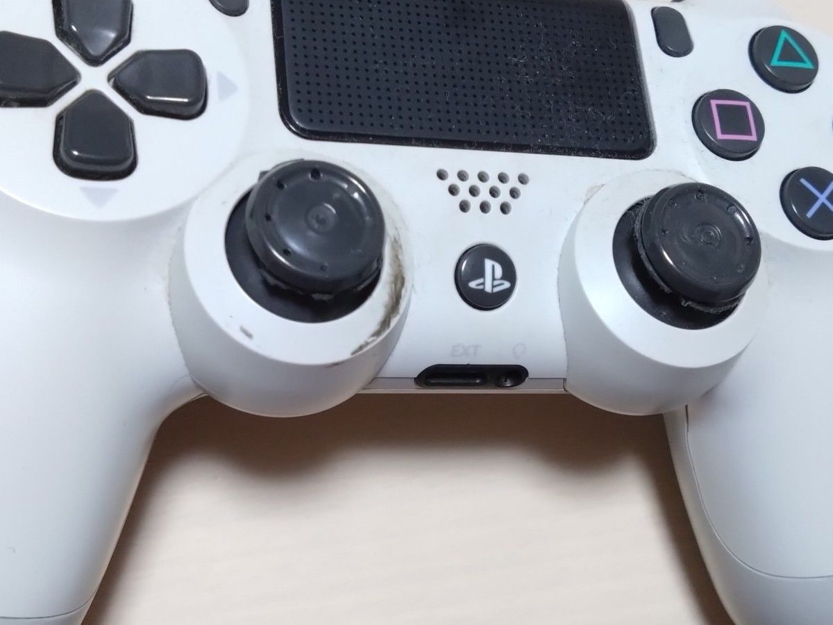 PS4 ホワイト ワイヤレスコントローラー コントローラー　ジャンク品