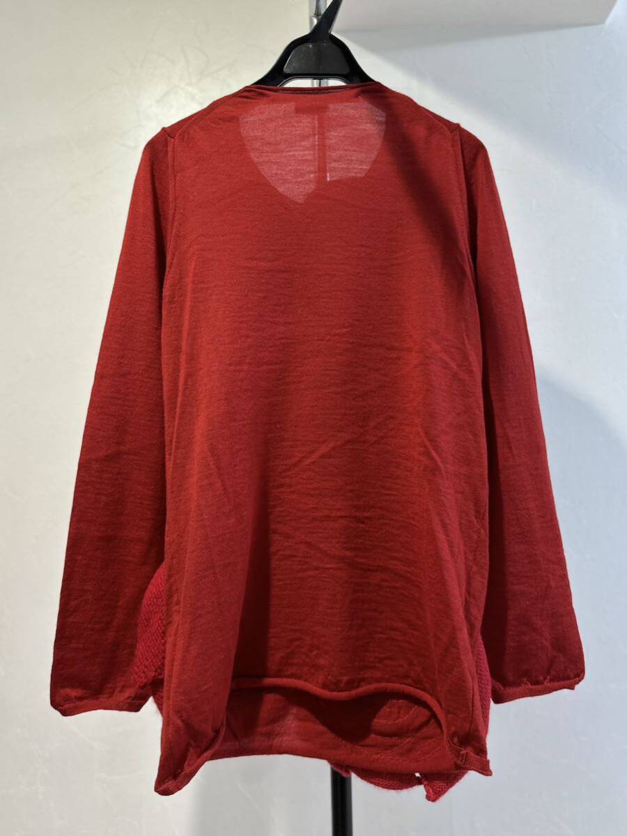 2015SS コムデギャルソン　立体薔薇付き　ニット　長袖 バラ　ウール　Sサイズ　セーター _画像5