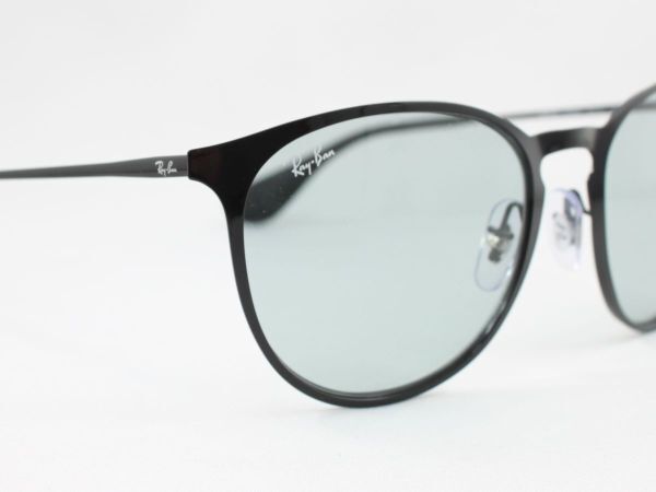 ケース黒 Ray-Ban レイバン RB3539-002/Q5 調光サングラス Erika metal エリカメタル ブラック ブルー 002Q5 エリカ メタル パントスの画像4