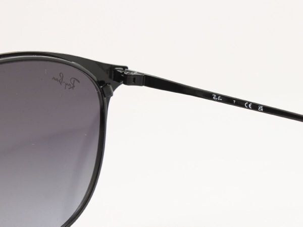 ケース茶 Ray-Ban レイバン RB3539-002/8G サングラス Erika metal エリカメタル ブラック グレーグラデーション 0028G エリカ メタルの画像7