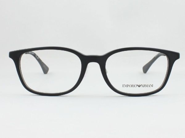 EMPORIO ARMANI エンポリオ アルマーニ メガネフレーム EA3217D-5001 度付き対応 近視 遠視 老眼鏡 遠近両用 正規品 フルリム 鼻パッド_画像2