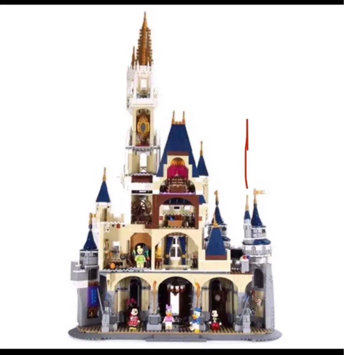 【新品】 レゴ LEGO ディズニー シンデレラ城 71040 互換