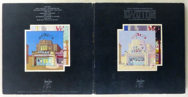 ■レッド・ツェッペリン(Led Zeppelin)｜永遠の詩 レッド・ツェッペリン・ライブ ＜LP 1976年 日本盤＞サントラ DISC2とライナー欠品の画像3