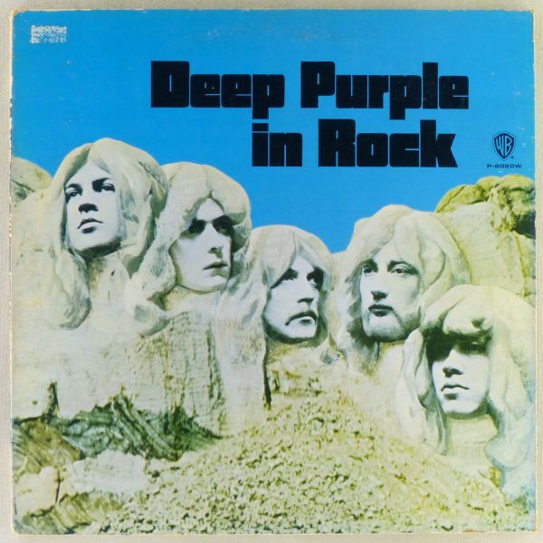 ■ディープ・パープル(Deep Purple)｜Deep Purple in Rock ＜LP 1970年 日本盤＞Ritchie Blackmore, Ian Gillan 「スピード・キング」収録_画像1