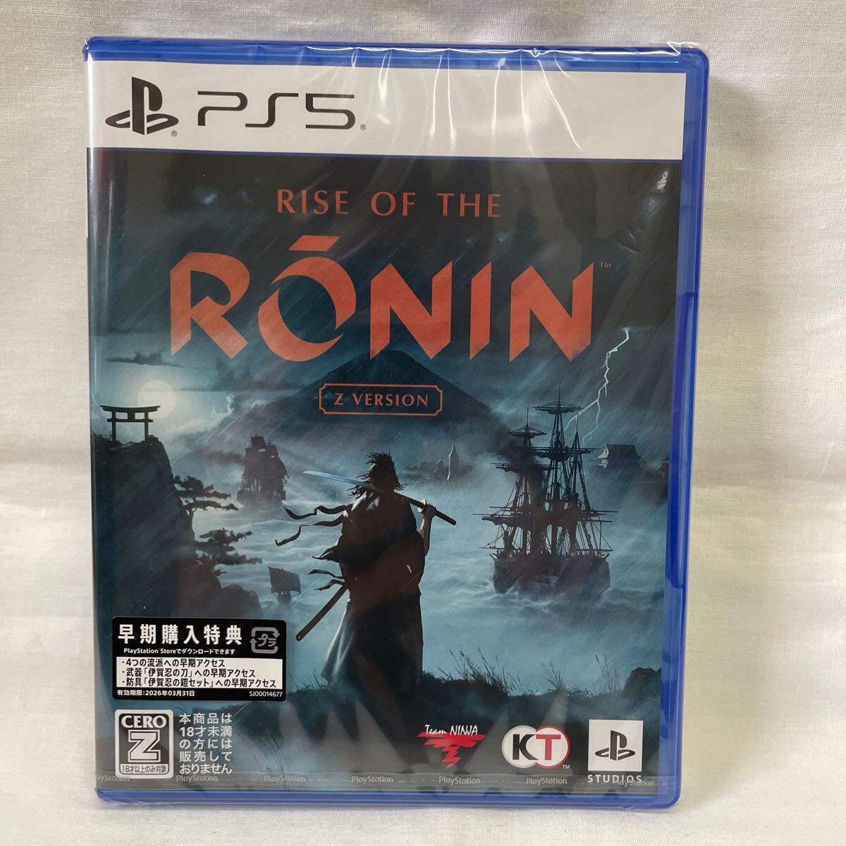 【PS5】Rise of the Ronin Z version　未開封　未使用　コーエーテクモ　Team NINJA PS5ソフト _画像1